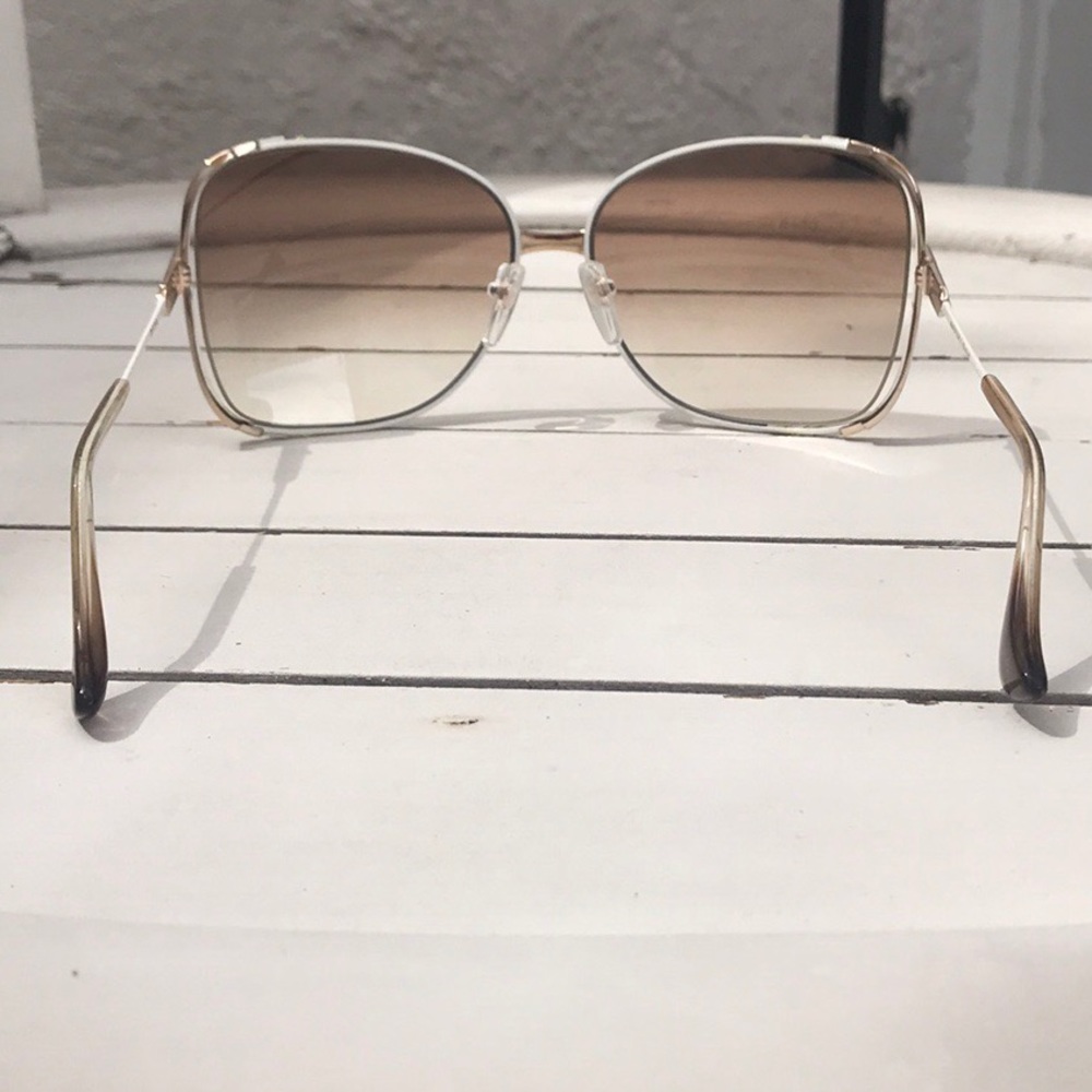 DITA White/Rose Gold Mariposa Sunglasses - Picture 5 of 7